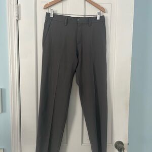 Haggar Charcoal Dress Pants for Men